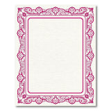 Pink Border Ornate Pink Floral Border Area Rug