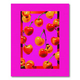 Multi-color and Patterns Vibrant Cherry Fruit Pattern Area Rug