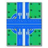 Airport Runway Adventure Area Rug