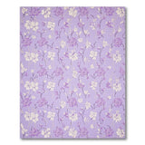 Purple Floral Vintage Area Rug