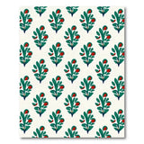 Pomegranate Branch Fruit Pattern Area Rug