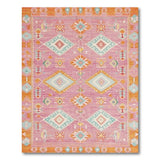 Pink Southwestern Pink Southwestern Geometric Area Rug