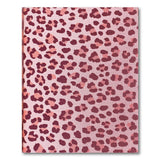 Pink Blush Pink Leopard Print Tufted Area Rug