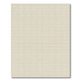 Beige Basketweave Texture Area Rug