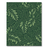 Lush Emerald Fern Leaf Area Rug