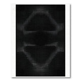 ODIKA Washable Black and White Abstract Geometric Modern Area Rug - Low Pile