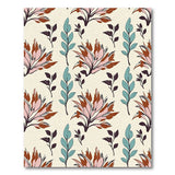 Vibrant Pink Orange Teal Floral Area Rug