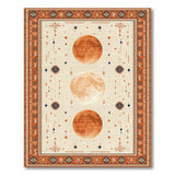 Terracotta Moons Heritage Tribal Rug