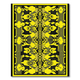 Geometric Modern Bold Yellow Geometric Abstract Area Rug