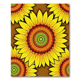Mandala Sunflower Boho Area Rug