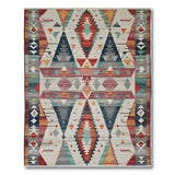 Vibrant Multi-Color Southwestern Geometric Area Rug