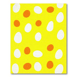 Playful Egg Yolk Yellow Area Rug