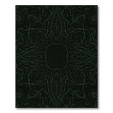 Intricate Green Mandala Area Rug
