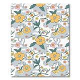 Whimsical Hibiscus Floral Area Rug