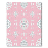 Pink Heritage Tribal Mandala Area Rug