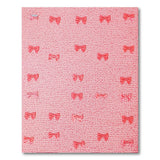 Cute Pink Bow Scatter Area Rug