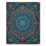 Multi-color and Patterns Ornate Navy Mandala Persian Area Rug