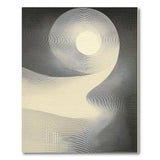 Hypnotic Lunar Swirl Area Rug