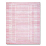 Modern Pink Grid Line Area Rug