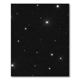 Geometric Modern Starry Night Black White Area Rug