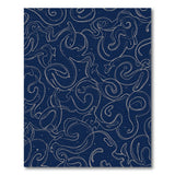 Blue and Teal Abstract Area Navy Swirl Abstract Area Rug