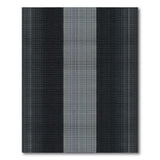 Black White Halftone Stripe Area Rug