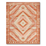 Southwestern Pink Diamond Geometric Rug