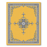Ornate Gold Mandala Area Rug