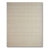 ODIKA Washable Neutral Striped Area Rug - Non-Slip Low Pile Modern Decor