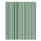 Green Bold Green Vertical Striped Area Rug