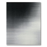 Geometric Modern Black White Halftone Gradient Area Rug