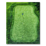 ODIKA Washable Golf Putting Green Area Rug - Low Pile Non-Slip Indoor Rug
