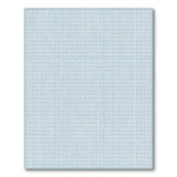 Pale Blue Woven Geometric Area Rug