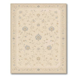 Beige Floral Vintage No. 3 Area Rug