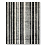 Stripe Black and White Bold Black White Vertical Stripe Rug