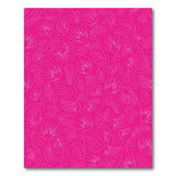 Hot Pink Feather Outline Area Rug