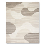 Abstract Area Beige and Neutral Abstract Beige Neutral Area Rug