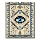 Blue Eye Heritage Tribal Area Rug