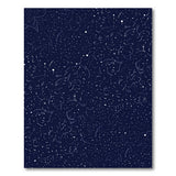 Midnight Stars Navy Abstract Area Rug