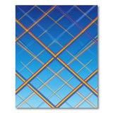Rainbow Lattice Washable Area Rug