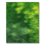 Green Lush Green Grass Shag Area Rug