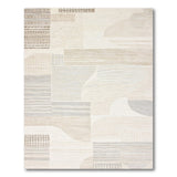 Geometric Modern Beige Abstract Geometric Modern Area Rug