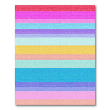 Rainbow Striped Multi-Color Area Rug
