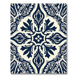 Ornate Navy Persian Floral Area Rug