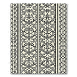 Intricate Black Filigree Persian Area Rug