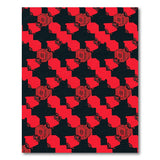 Bold Geometric Modern Bold Red Geometric Modern Area Rug