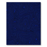 Blue and Teal Abstract Area Navy Blue Abstract Wave Area Rug