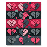 Shattered Hearts Area Rug