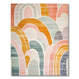 Vibrant Arch Geometric Area Rug