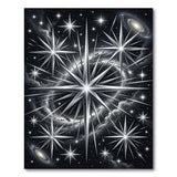 Cosmic Starburst Galaxy Area Rug